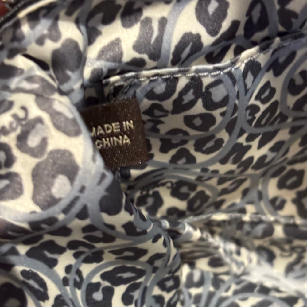 Coach poppy glossy liquid leather top handle mini pouch shoulder bag - Picture 16 of 16